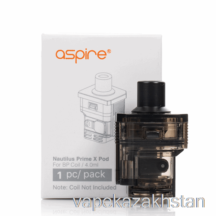 Vape Smoke Aspire Nautilus PRIME X Replacement Pods 4mL B-Pod (BP Mesh)